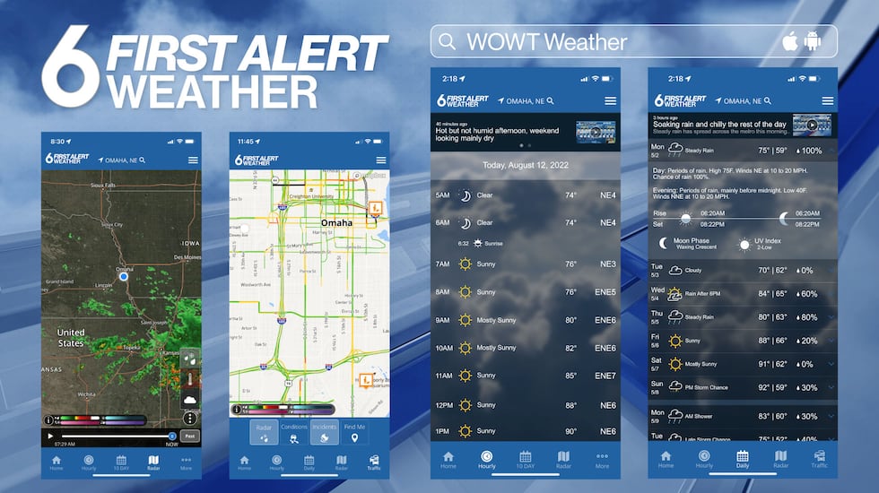 Download the 6 First Alert Weather app!