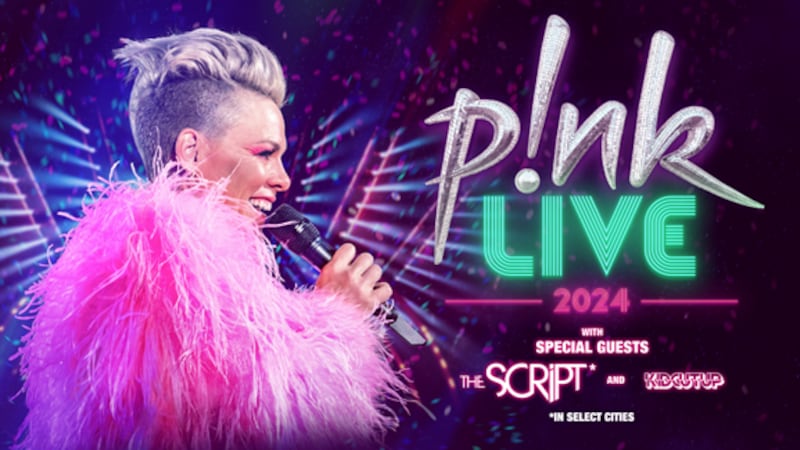 P!nk with special guests The Script and KidCutUp.