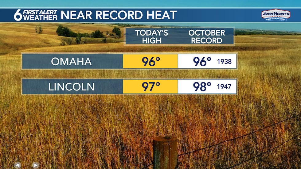 Near Record Heat