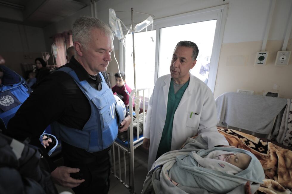 Scott Anderson, an Akron, Iowa native, has spent years as a humanitarian worker in Gaza with...