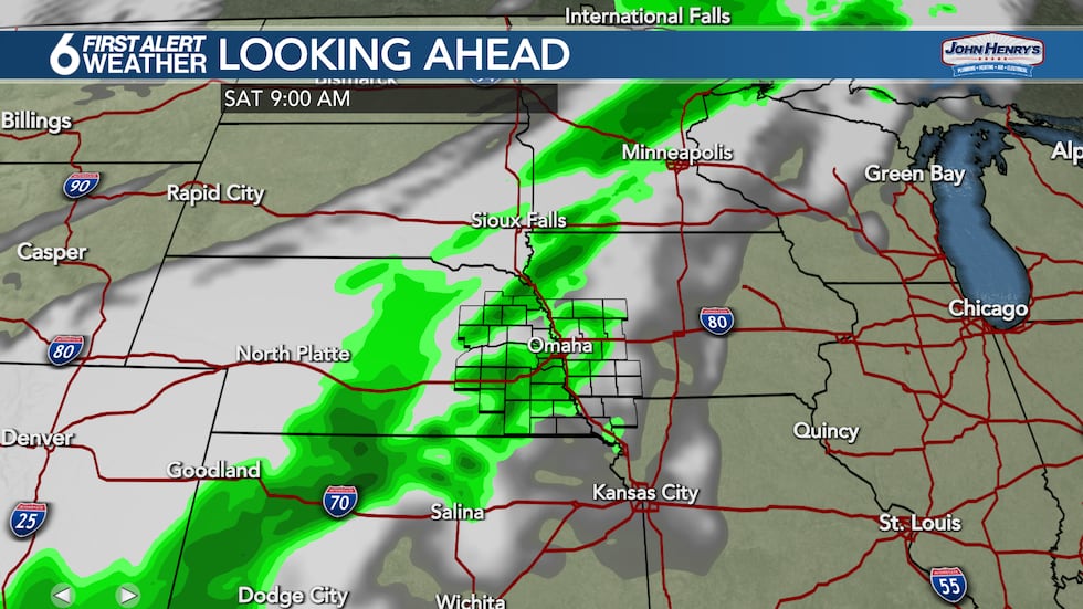 Rain chances