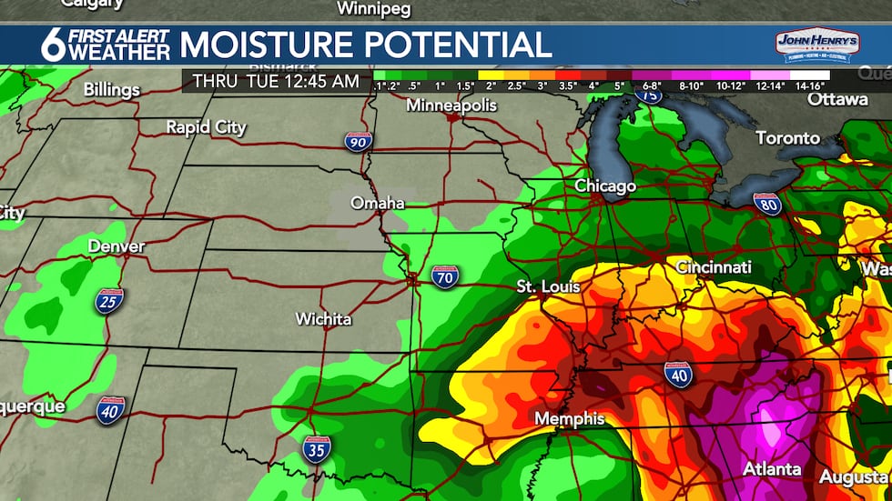 Dry forecast through the end of September