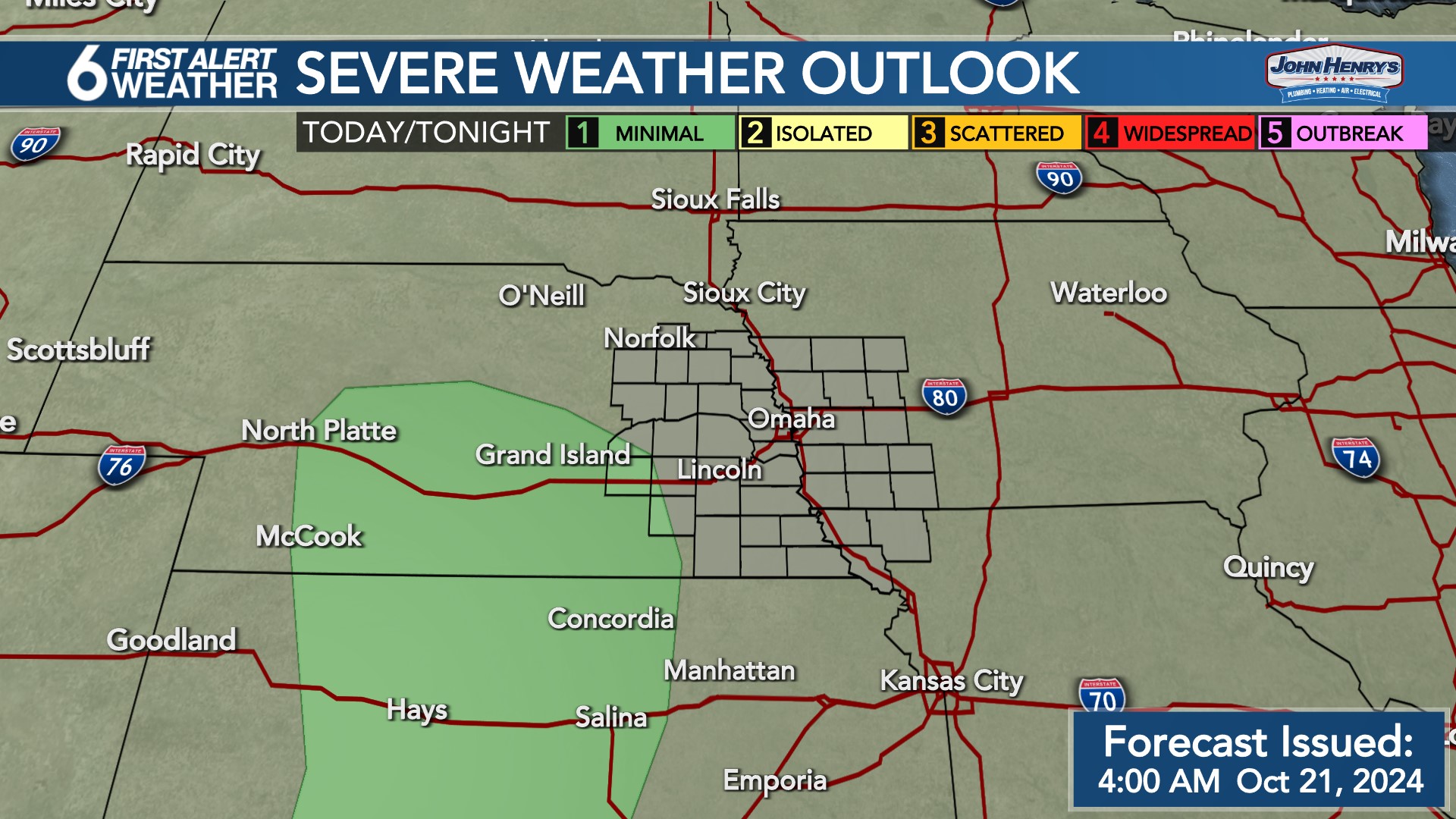 Today\'s Severe Outlook
