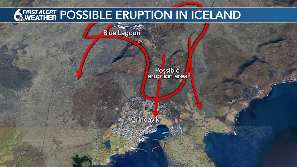 Eruption Potential in Iceland
